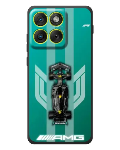 Чехол для Motorola Edge 70 с картинкой «Mercedes AMG Petronas»