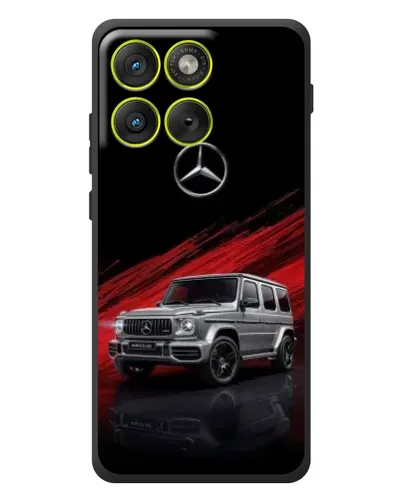 Чехол для Motorola Edge 70 с картинкой «Mercedes G-Class красный»