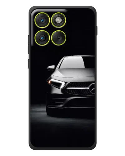 Чехол для Motorola Edge 70 с картинкой «Свет фар Mercedes»