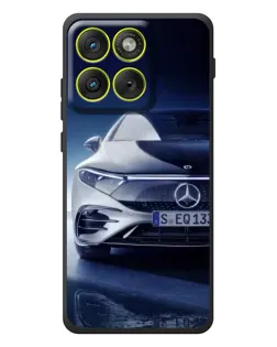 Чехол для Motorola Edge 70 с картинкой «Mercedes EQ — будущее»