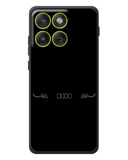 Чохол для Motorola Edge 70 з картинкою «Audi — світловий підпис» Чохол для Motorola Edge 70 з картинкою «Audi — світловий підпис»