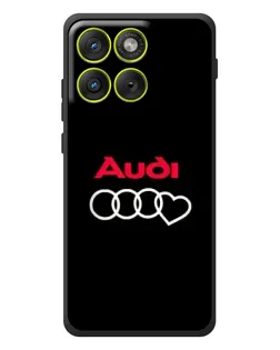 Чохол для Motorola Edge 70 з картинкою «Логотип Audi Heart» Чохол для Motorola Edge 70 з картинкою «Логотип Audi Heart»