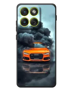 Чохол для Motorola Edge 70 з картинкою «Audi у хмарах диму» Чохол для Motorola Edge 70 з картинкою «Audi у хмарах диму»