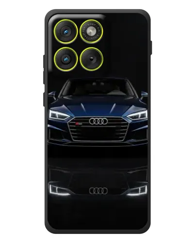 Чохол для Motorola Edge 70 з картинкою «Audi — нічне відображення» Чохол для Motorola Edge 70 з картинкою «Audi — нічне відображення»