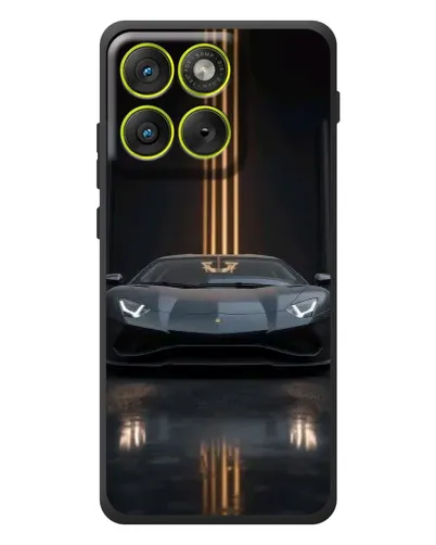 Чехол для Motorola Edge 70 с картинкой «Lamborghini золотые линии» Чехол для Motorola Edge 70 с картинкой «Lamborghini золотые линии»