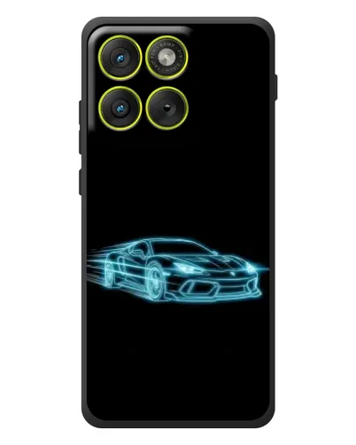 Чехол для Motorola Edge 70 с картинкой «Неоновый контур Lamborghini» Чехол для Motorola Edge 70 с картинкой «Неоновый контур Lamborghini»