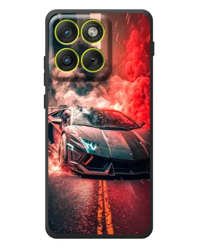 Чехол для Motorola Edge 70 с картинкой «Lamborghini красный дым» Чехол для Motorola Edge 70 с картинкой «Lamborghini красный дым»