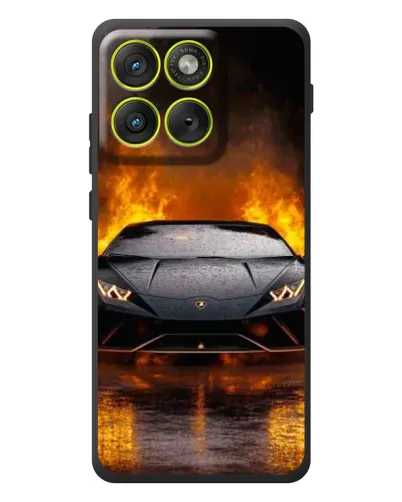 Чехол для Motorola Edge 70 с картинкой «Lamborghini в огне» Чехол для Motorola Edge 70 с картинкой «Lamborghini в огне»