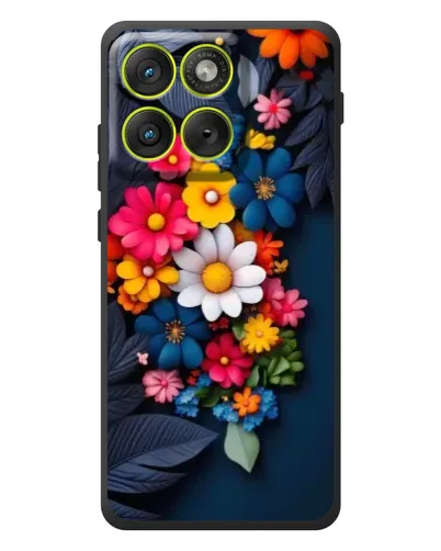 Чохол для Motorola Edge 70 з картинкою «Квіткова феєрія»