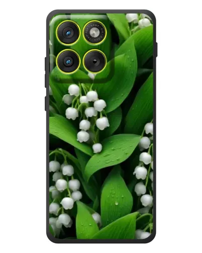 Чохол для Motorola Edge 70 з картинкою «Конвалії в зелені»