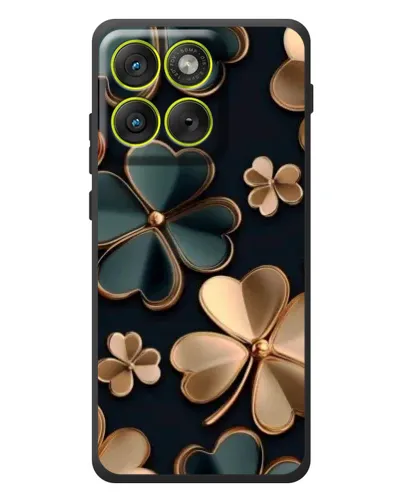 Чохол для Motorola Edge 70 з картинкою «Конюшина в золоті»