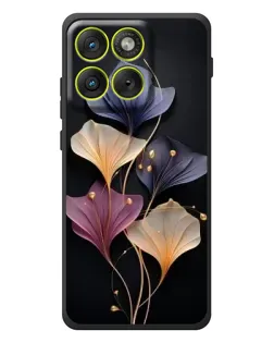 Чохол для Motorola Edge 70 з картинкою «Лілові квіти грації»