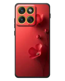 Чохол для Motorola Edge 70 з картинкою «Макові суцвіття»