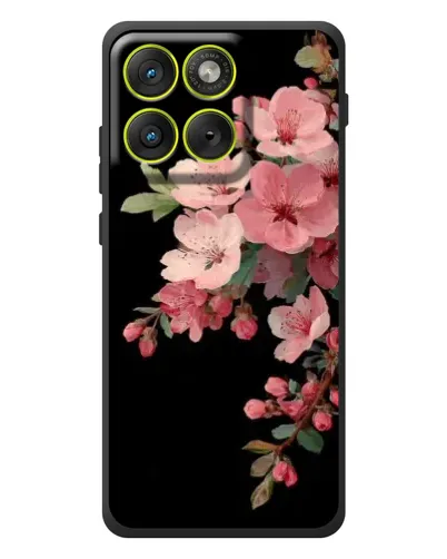 Чохол для Motorola Edge 70 з картинкою «Рожева гілка сакури»
