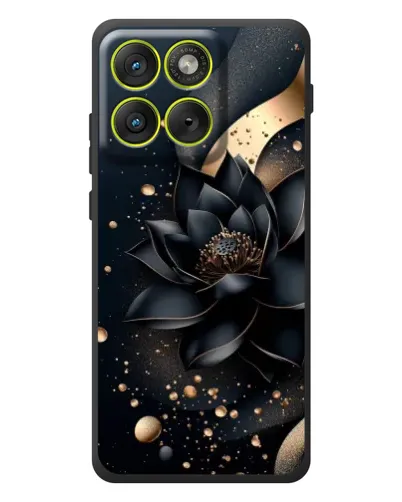 Чохол для Motorola Edge 70 з картинкою «Чорний лотос»