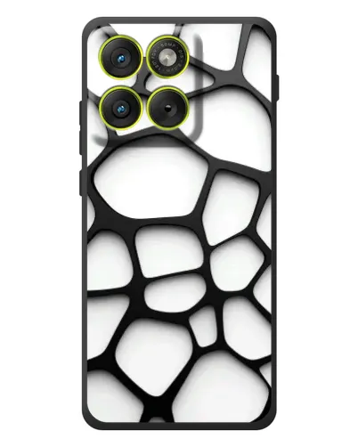Чохол для Motorola Edge 70 з картинкою «Біла об'ємна сітка» Чохол для Motorola Edge 70 з картинкою «Біла об'ємна сітка»