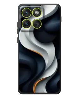 Чохол для Motorola Edge 70 з картинкою «Об'ємні чорно-білі стрічки» Чохол для Motorola Edge 70 з картинкою «Об'ємні чорно-білі стрічки»