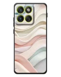 Чохол для Motorola Edge 70 з картинкою «Пастельні ніжні хвилі»