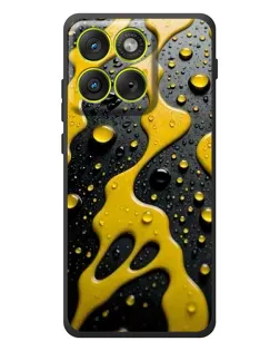 Чохол для Motorola Edge 70 з картинкою «Рідке жовте золото»