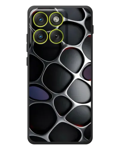 Чохол для Motorola Edge 70 з картинкою «Об'ємна темна решітка» Чохол для Motorola Edge 70 з картинкою «Об'ємна темна решітка»