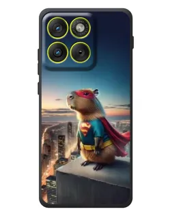 Чохол для Motorola Edge 70 з картинкою «Капі-мен супергерой» Чохол для Motorola Edge 70 з картинкою «Капі-мен супергерой»