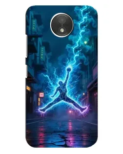Чохол для Motorola Moto C (XT1750) з картинкою «Jordan Gold Jumpman» Чохол для Motorola Moto C (XT1750) з картинкою «Jordan Gold Jumpman»