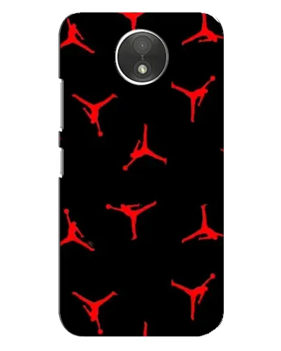 Чехол для Motorola Moto C (XT1750) с картинкой «Jordan Red Pattern» Чехол для Motorola Moto C (XT1750) с картинкой «Jordan Red Pattern»