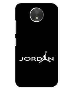 Чохол для Motorola Moto C (XT1750) з картинкою «Jordan White Logo» Чохол для Motorola Moto C (XT1750) з картинкою «Jordan White Logo»