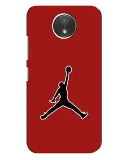Чохол для Motorola Moto C (XT1750) з картинкою «Jordan Red Back» Чохол для Motorola Moto C (XT1750) з картинкою «Jordan Red Back»