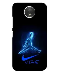 Чохол для Motorola Moto C (XT1750) з картинкою «Jordan Neon Blue» Чохол для Motorola Moto C (XT1750) з картинкою «Jordan Neon Blue»