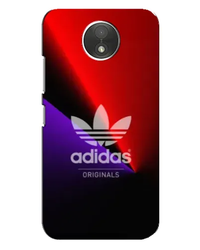 Чехол для Motorola Moto C (XT1750) с картинкой «Adidas Red Neon»