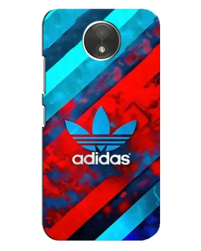 Чехол для Motorola Moto C (XT1750) с картинкой «Абстракция Adidas»