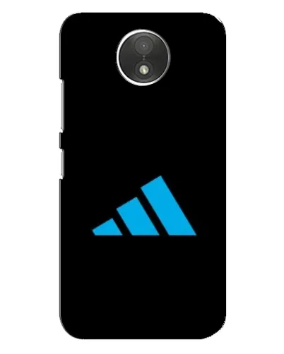 Чехол для Motorola Moto C (XT1750) с картинкой «Adidas Cyan Logo»