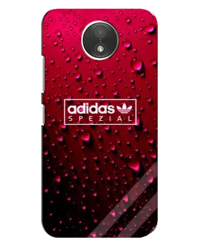 Чехол для Motorola Moto C (XT1750) с картинкой «Adidas Gold Marble»
