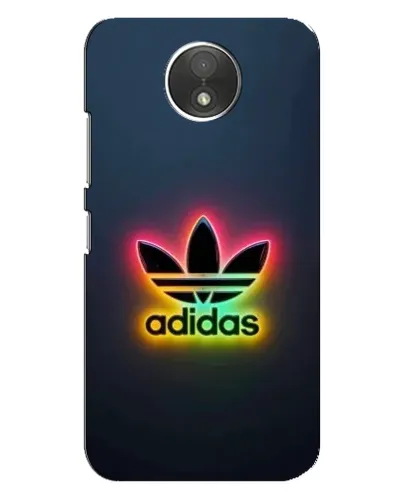 Чехол для Motorola Moto C (XT1750) с картинкой «Неоновый Adidas»