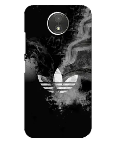 Чехол для Motorola Moto C (XT1750) с картинкой «Абстрактный дым Adidas»