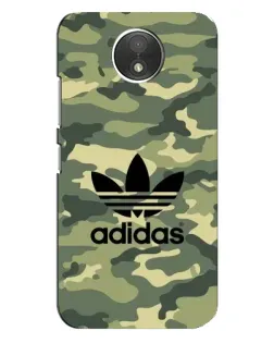 Чехол для Motorola Moto C (XT1750) с картинкой «Милитари стиль Adidas» Чехол для Motorola Moto C (XT1750) с картинкой «Милитари стиль Adidas»