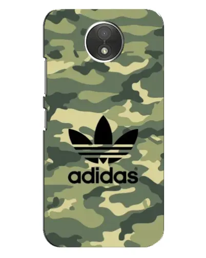 Чехол для Motorola Moto C (XT1750) с картинкой «Милитари стиль Adidas»
