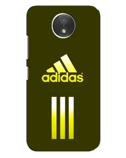 Чехол для Motorola Moto C (XT1750) с картинкой «Оливковый градиент Adidas»