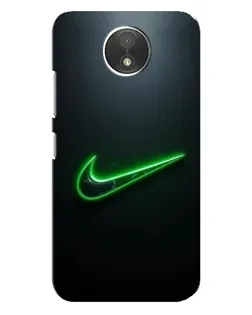 Чехол для Motorola Moto C (XT1750) с картинкой «Неоновый контур Nike» Чехол для Motorola Moto C (XT1750) с картинкой «Неоновый контур Nike»