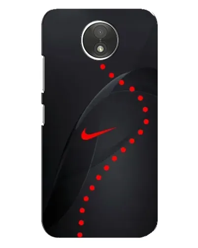 Чехол для Motorola Moto C (XT1750) с картинкой «Абстрактный дизайн Nike»