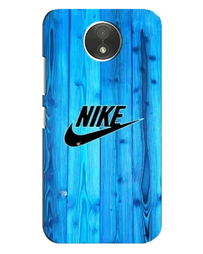 Чехол для Motorola Moto C (XT1750) с картинкой «Голубое дерево Nike»