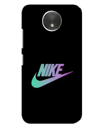 Чехол для Motorola Moto C (XT1750) с картинкой «Nike — городская ночь»