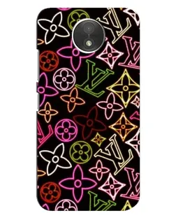 Чехол для Motorola Moto C (XT1750) с картинкой «Неоновый микс Nike» Чехол для Motorola Moto C (XT1750) с картинкой «Неоновый микс Nike»