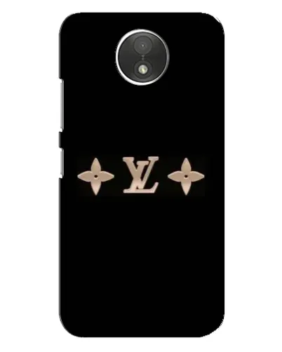 Чехол для Motorola Moto C (XT1750) с картинкой «Louis Vuitton — минимализм»