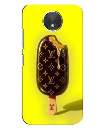 Чехол для Motorola Moto C (XT1750) с картинкой «Мороженое от LV»