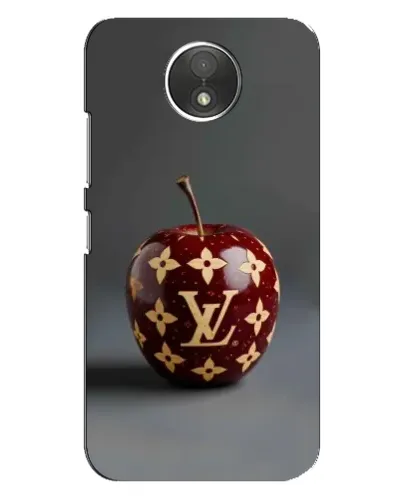 Чехол для Motorola Moto C (XT1750) с картинкой «Красное яблоко LV»