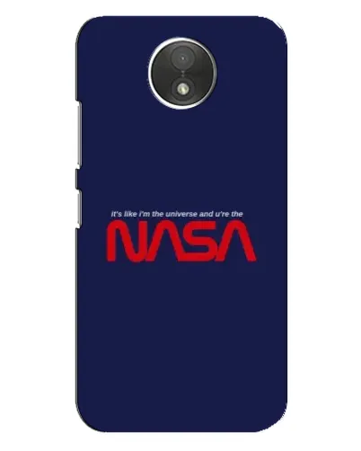 Чехол для Motorola Moto C (XT1750) с картинкой «NASA — глубокий космос»