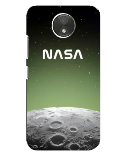 Чехол для Motorola Moto C (XT1750) с картинкой «NASA — лунный градиент»