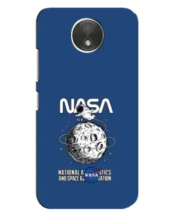 Чехол для Motorola Moto C (XT1750) с картинкой «NASA — лунная миссия» Чехол для Motorola Moto C (XT1750) с картинкой «NASA — лунная миссия»